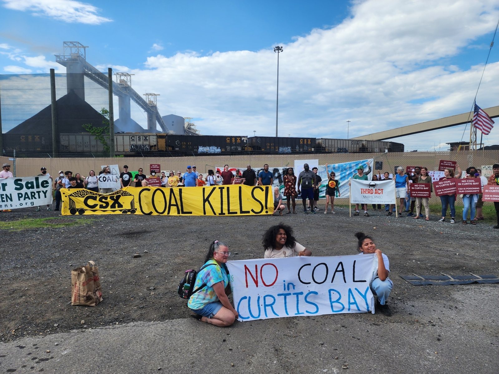 Residents in South Baltimore Fight Back Against Pollution After Explosion