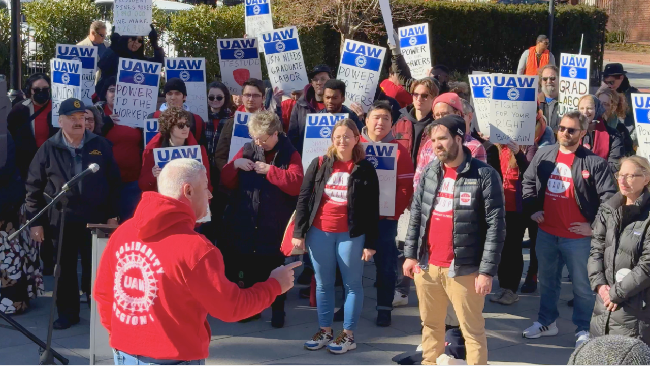Maryland Graduate Students and Faculty Demand Collective Bargaining Rights