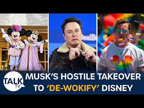 “They’re Forcing This Nonsense On Us” Elon Musk’s Hostile Takeover To ‘De-Wokify’ Failing Disney