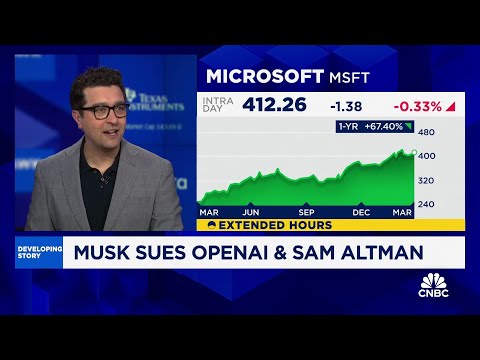 Elon Musk sues OpenAI and CEO Sam Altman over contract breach