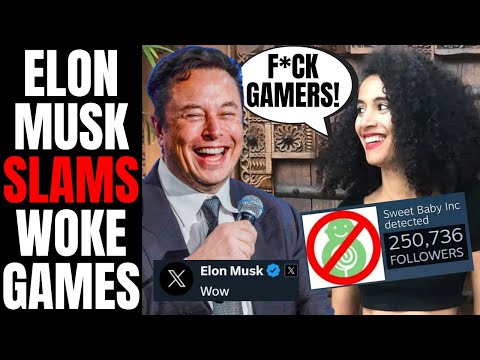 Elon Musk SLAMS Sweet Baby Inc! | Woke Game Devs And Media In FULL PANIC Mode Over Gamergate 2!
