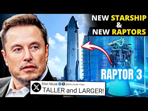 Elon Musk Just Announced A Larger And More Advanced Starship!