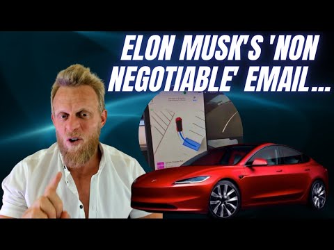 Elon Musk sends surprising email to Tesla Employees with NEW demand