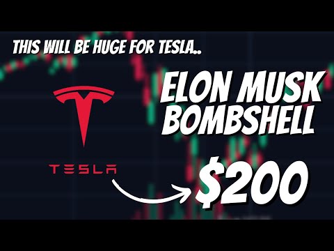 Elon Musk drops BOMBSHELL Tesla Stock News.. (this will be huge)