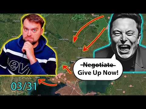 Update from Ukraine | Will Ruzzia breakthrough to Dnepr and Odessa? | Elon Musk manipulation
