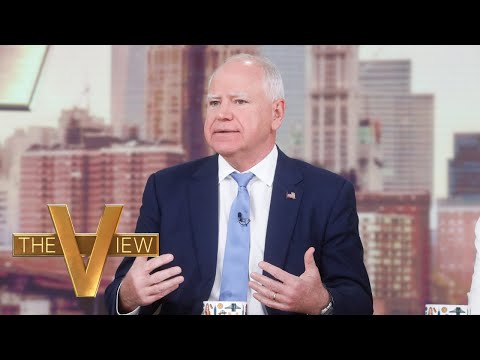 Gov. Tim Walz On Gun Ownership, Elon Musk’s $1 Million Voter Giveaway | The View