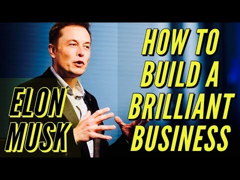 Elon Musk Masterclass, How to Create a Brilliant Business