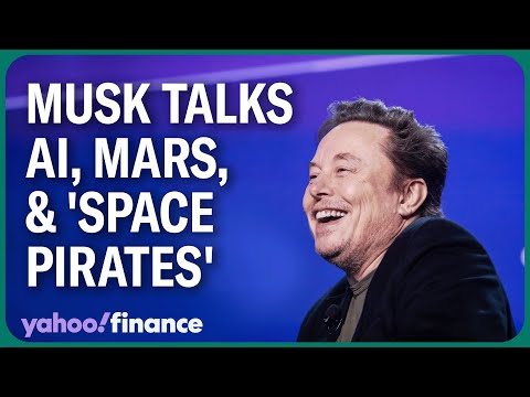 Elon Musk talks AI, Mars and ‘space pirates’