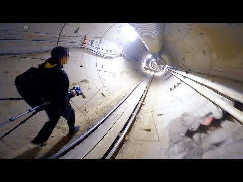 sneaking into elon musk’s hyperloop tunnel