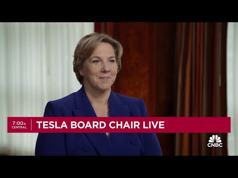 Tesla board chair Robyn Denholm on Elon Musk pay package: It’s really about fairness to our CEO