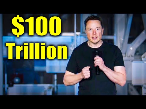 Elon Musk Reveals His Plan To Make Tesla A $100 Trillion Company