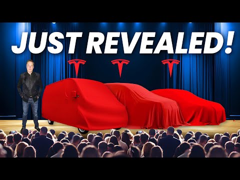 Tesla CEO Elon Musk Reveals 3 New Tesla Car Models & SHOCKS The Entire Car Industry!