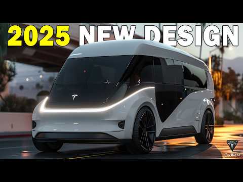 It Happened! Elon Musk Review 2025 Tesla Van with REAL Design, Specs & Crazy Battery Tech!