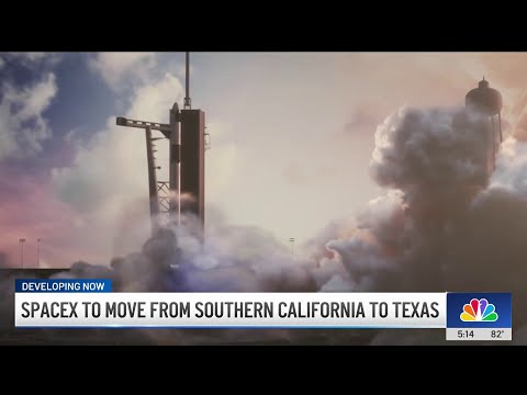 Elon Musk moving SpaceX and X out of California to Texas