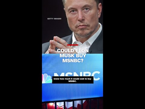 Could Elon Musk By MSNBC?