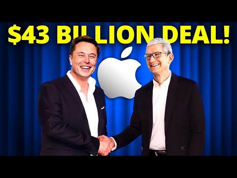 Elon Musk just made this HUGE deal with Tim Cook