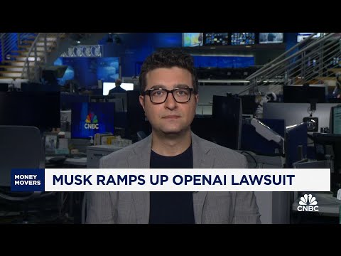 Elon Musk ramps up OpenAI lawsuit