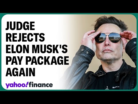 Elon Musk’s $56B pay package rejected by Delaware judge