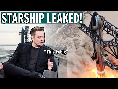 Elon Musk Leaked INSANE Information about Starship