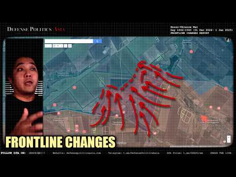 RUSSIA WAS BUSY ON NEW YEAR AND NYE; New Offensives for 2025! | Ukraine War Frontline Changes Report