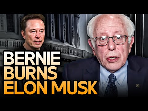 Bernie Sanders Burns The Hell Out Of Elon Musk