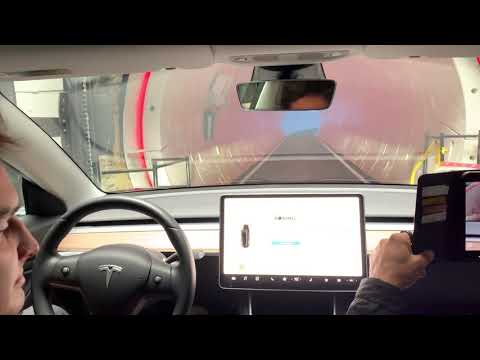 116 MPH Tesla / Boring Company Tunnel trip
