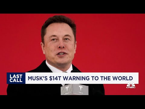 Tesla CEO Elon Musk makes a $14 trillion warning