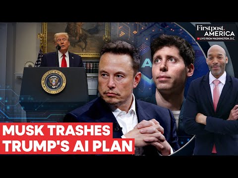 Elon Musk vs Sam Altman as Trump Backs OpenAI’s $500 Bn Stargate Project | Firstpost America | N18G