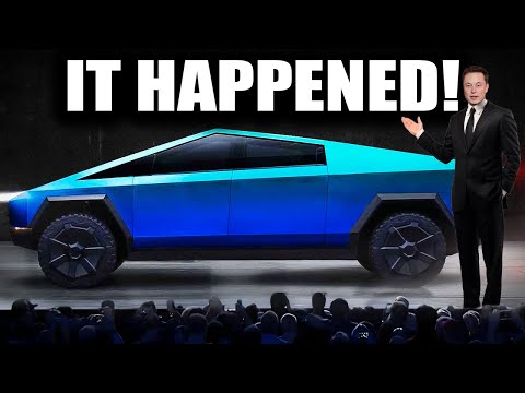 NEW Tesla Cybertruck Colours Leaked By Elon Musk