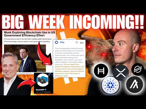 Elon Musk To Adopt Blockchain For Government!! Chainlink Confirms.. X money Inc! David Sachs XRP….