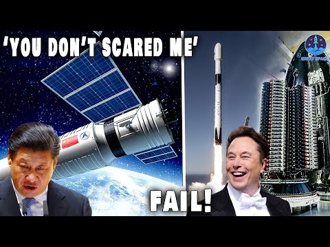 Elon Musk & SpaceX can be beaten by China’s “Launch 12.992 Satellites”.