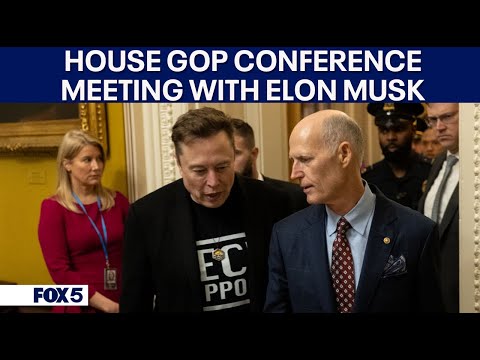 House GOP conference meeting with Elon Musk to discuss DOGE cuts