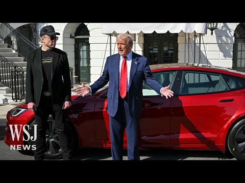 Watch: Trump Says He Will Buy a Tesla in Support of Elon Musk | WSJ News