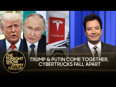 Trump Sets Meeting with Putin to Talk Ukraine Ceasefire, Elon Forced to Halt Cybertruck Deliveries