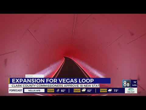 Elon Musk approved the extension of his ‘Vegas Loop.