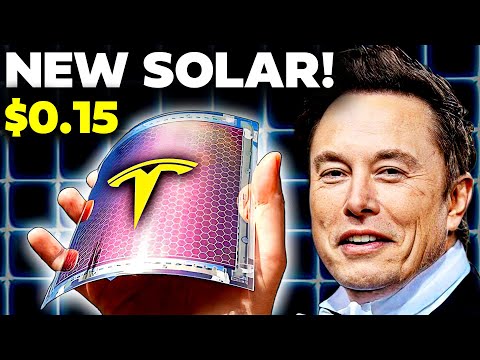 Elon Musk JUST UNVEILED NEW SUPER SOLAR CELLS FOR 2024
