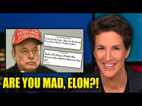 Maddow LAUGHS while Elon Musk CRUMBLES