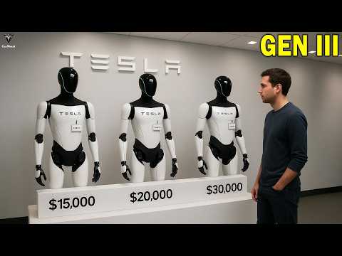 It Happened! Elon Musk Unveils Tesla Bot Gen 3 Breaks The Internet! The Best AI Brain 2025!