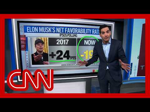 ‘He became political Kryptonite’: Enten on Elon Musk’s favorability rating