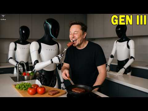 It Happened! Elon Musk Unveils Tesla Bot Gen 3 Real Homemaker Updates! Launching in 2025!