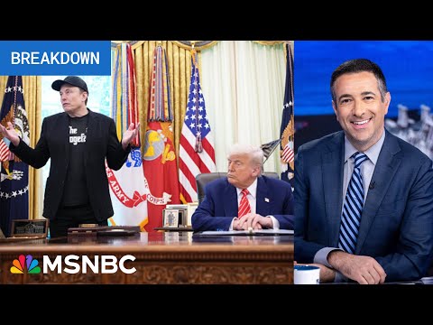 Elon Musk loses job, power and $50B! Melber on Musk’s losing bet in Trump 2nd term