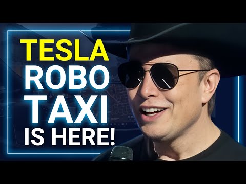 Elon Musk Talks Tesla ROBOTAXI For 10 Min Straight