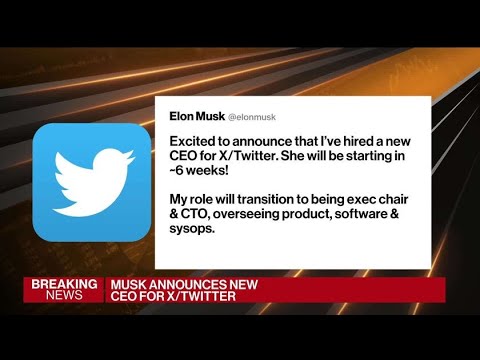 Elon Musk Hires Twitter’s New CEO