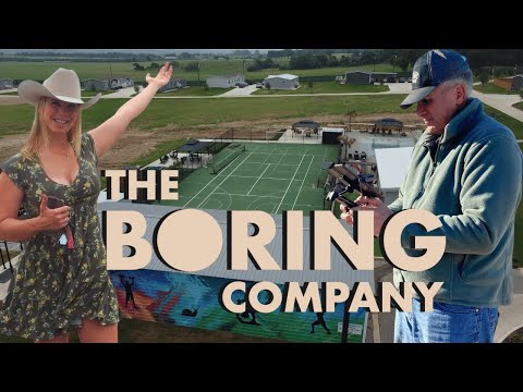 Elon Musk Boring Company tour in the air (SECRETHOUSING)