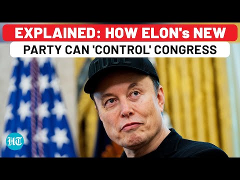 Revealed: How Elon Musk’s New ‘America’ Party Can ‘Control’ US Congress With Just 10-12 Seats| Trump
