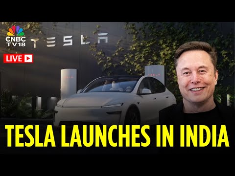 Tesla India Debut LIVE | Elon Musk’s Tesla Opens First Showroom In Mumbai, Launches Model Y | N18L