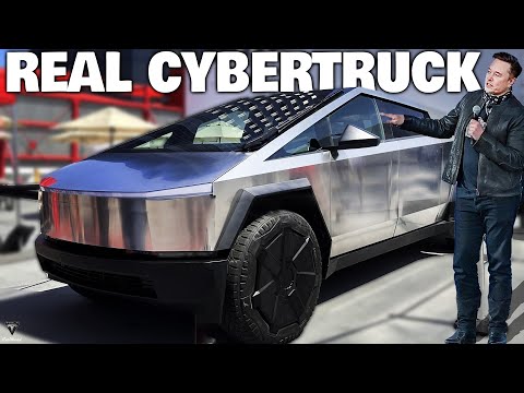 The REAL Tesla Cybertruck Is Officially Launched, Elon Musk Enjoy! Elon Musk Can Now Enjoy The REAL Tesla Teletruck, It’s Officially Launched!