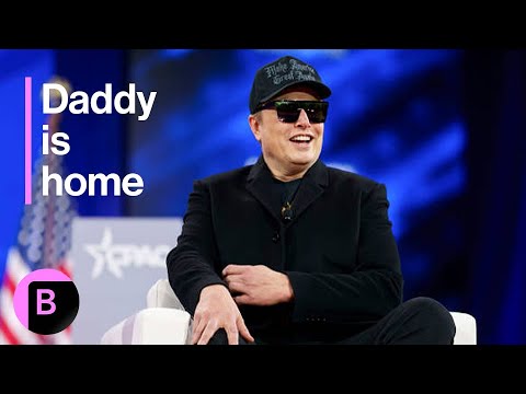 Elon Musk Says to Tesla: Daddy Is Very Much Home