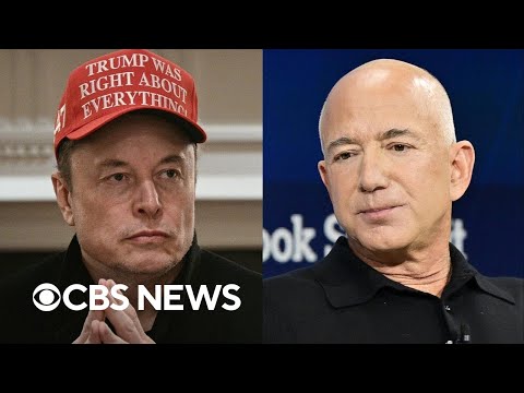 Elon Musk and Jeff Bezos’ competition for space dominance