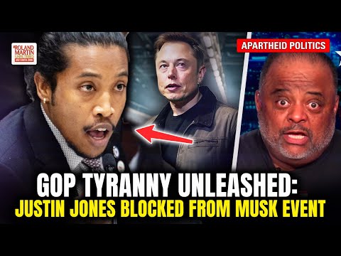 WTH?!? Justin Jones BARRED From Musk, Boring Company Airport Event By Despicable GOP